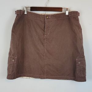 Horny Toad Chocolate Brown Skort